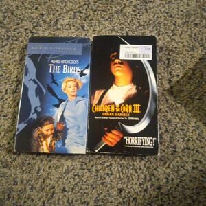 The Birds Horror vhs
